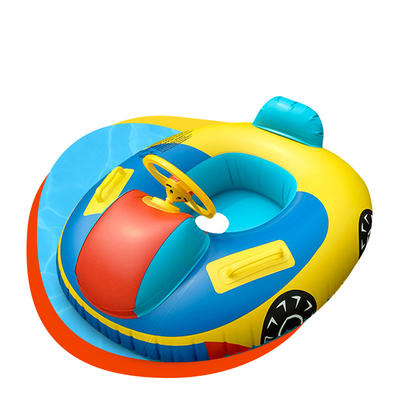 Children swimming safety float seat inflatable car