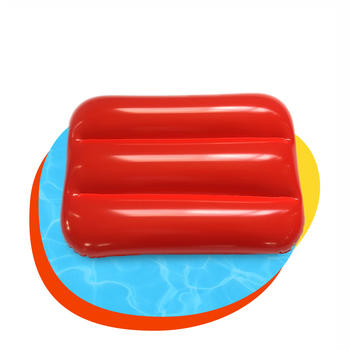 Environment-friendly PVC inflatable leisure beach pillow