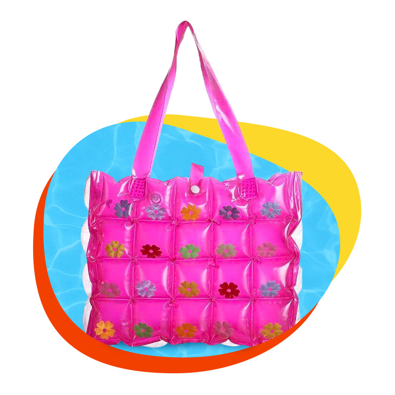 Custom stylish multi-style PVC inflatable beach backpack