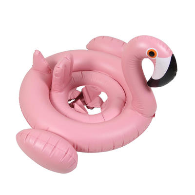 Wholesale Custom PVC Inflatable Ride On Flamingo Unicorn Pool Float For Kids